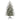 4.5’ Flocked Manchester Spruce Artificial Christmas Tree with 100 Lights and 357 Bendable Branches