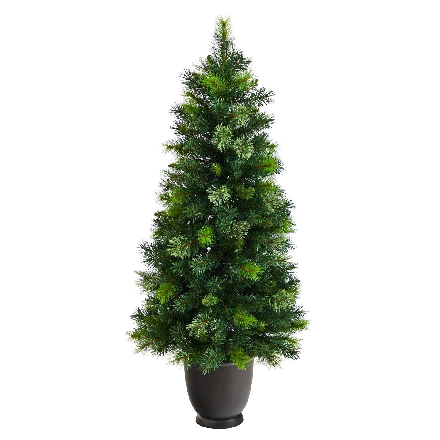 4.5’ Oregon Pine Christmas Tree in Decorative Planter