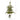 4.5’ Pre-Lit Christmas Pine Artificial Tree in Decorative Planter