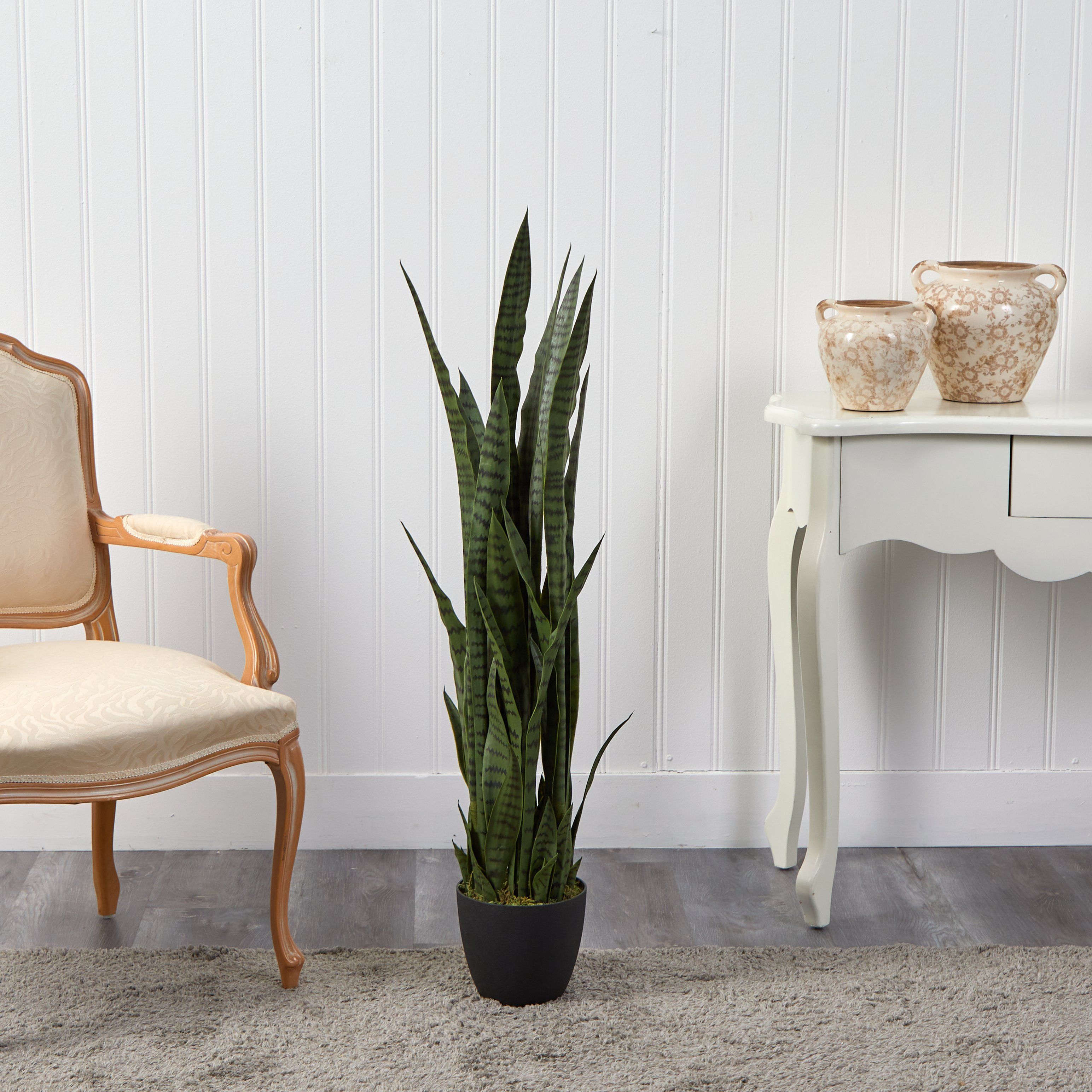 46” Sansevieria Artificial Plant | Nearly Natural