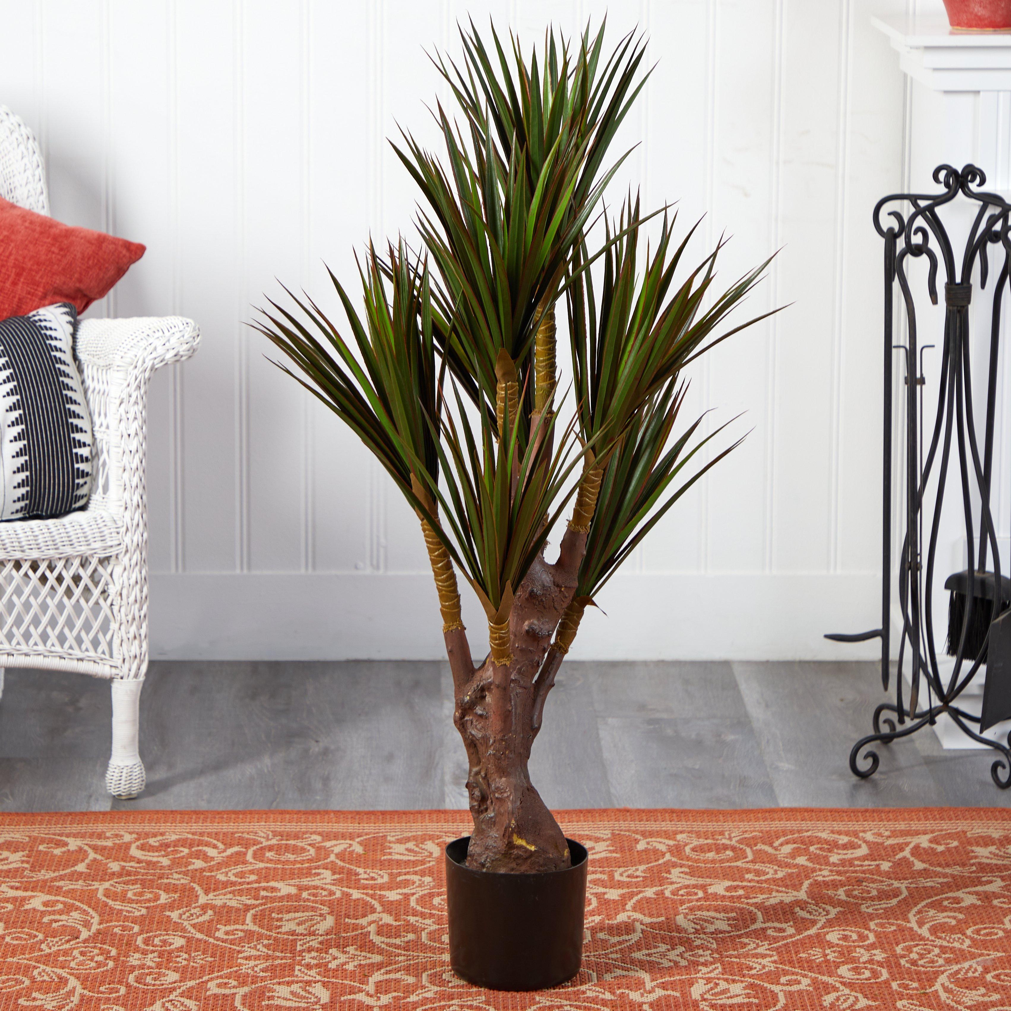 46” Yucca Artificial Tree UV Resistant (Indoor/Outdoor) | Nearly