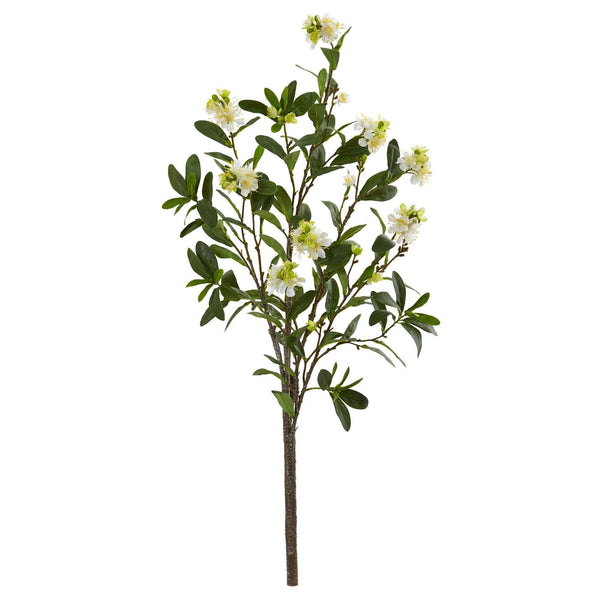 47” Peach Blossom Branch Artificial Flower (Set of 2)