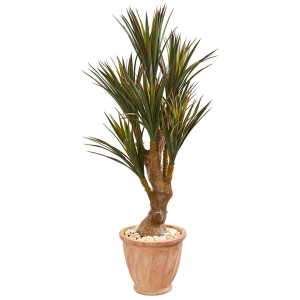 48” Yucca Artificial Tree in Planter(Indoor/Outdoor)