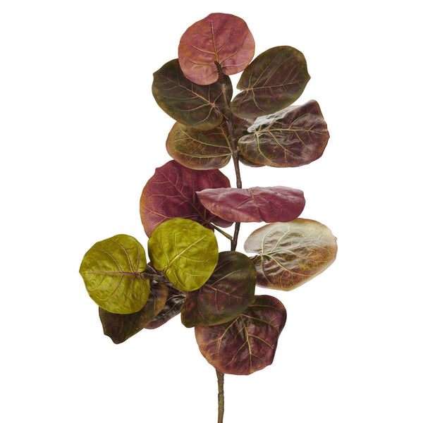 49” Sea Grape Artificial Flower (Set of 3)