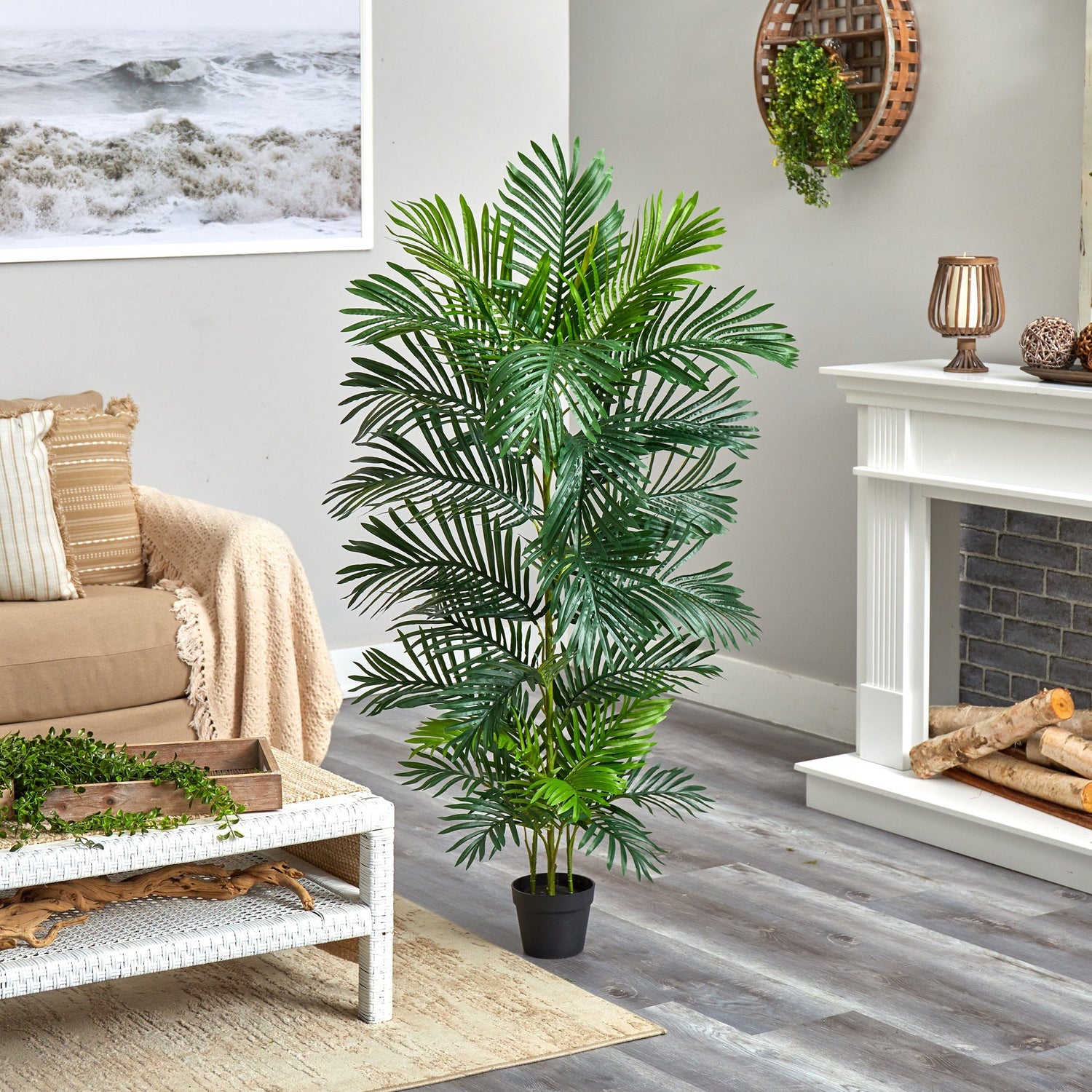 5’ Areca Artificial Palm Tree UV Resistant (Indoor/Outdoor)