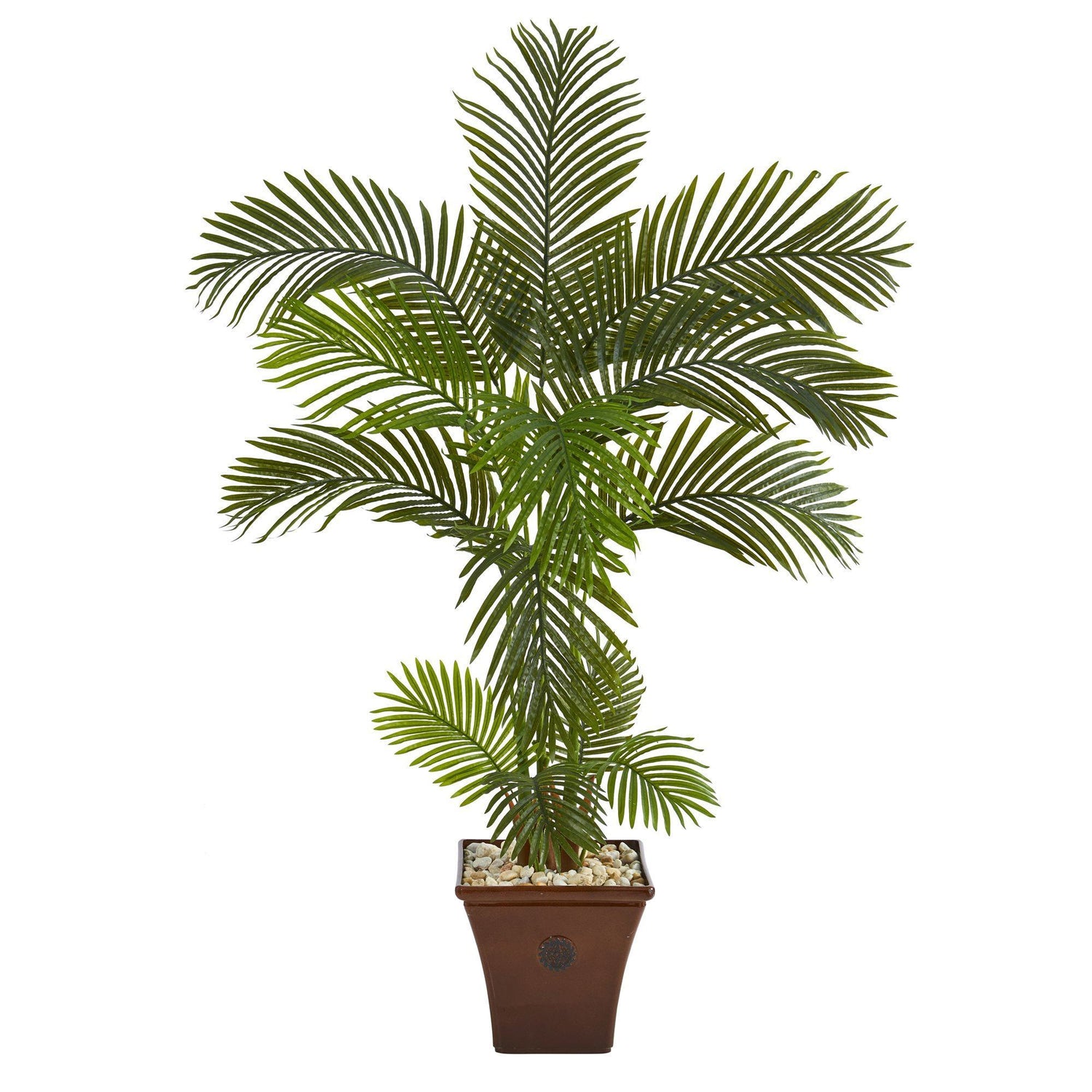 5’ Areca Palm Artificial Tree in Brown Planter