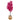 5’ Artificial Bougainvillea Tree with Handmade Jute & Cotton Basket with Tassels
