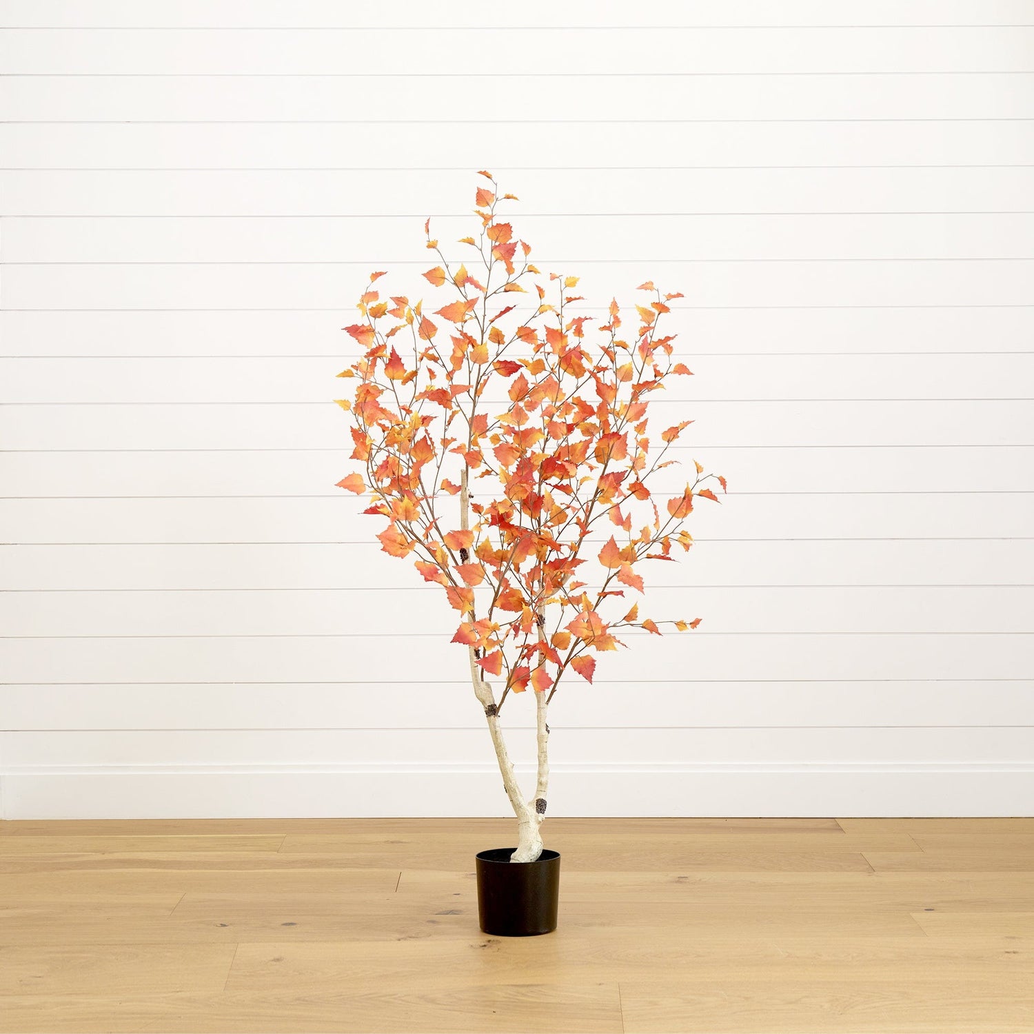 5’ Autumn Birch Artificial Fall Tree