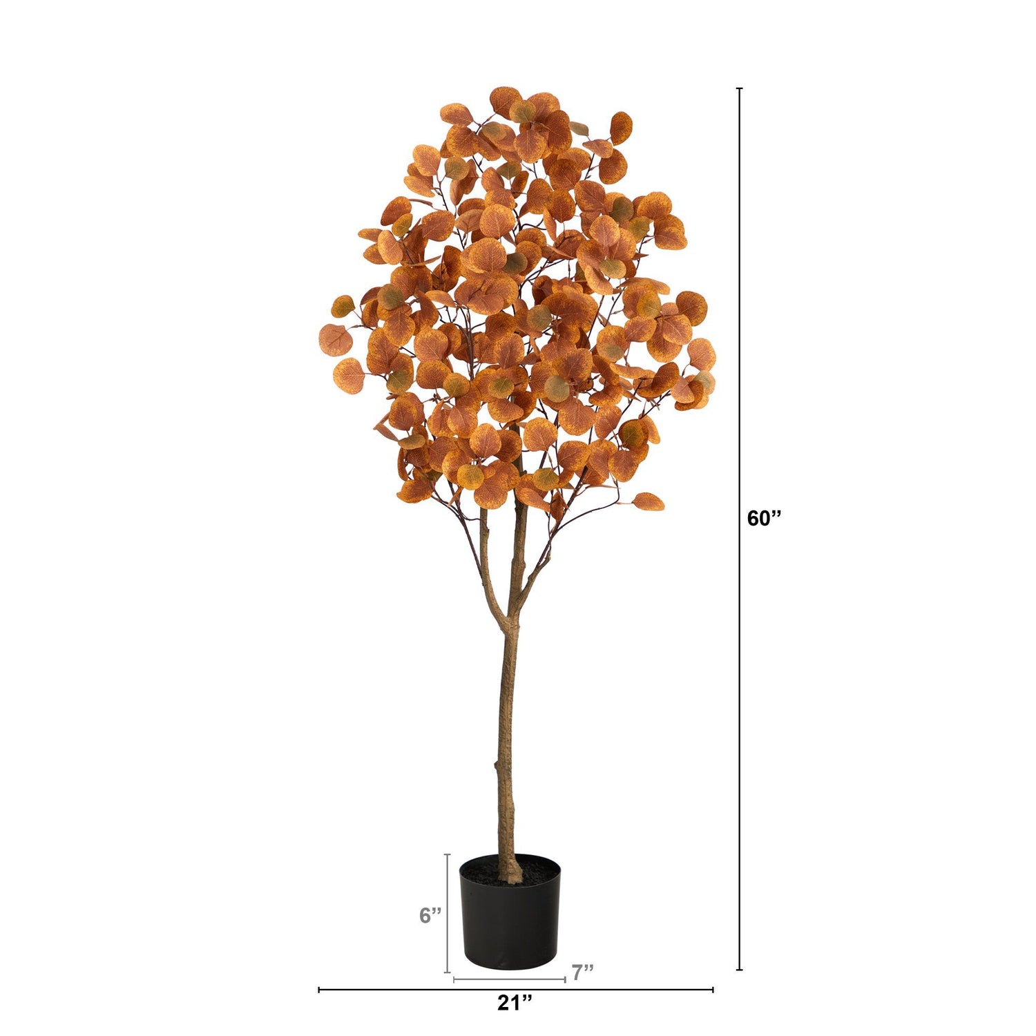 5’ Autumn Eucalyptus Artificial Tree