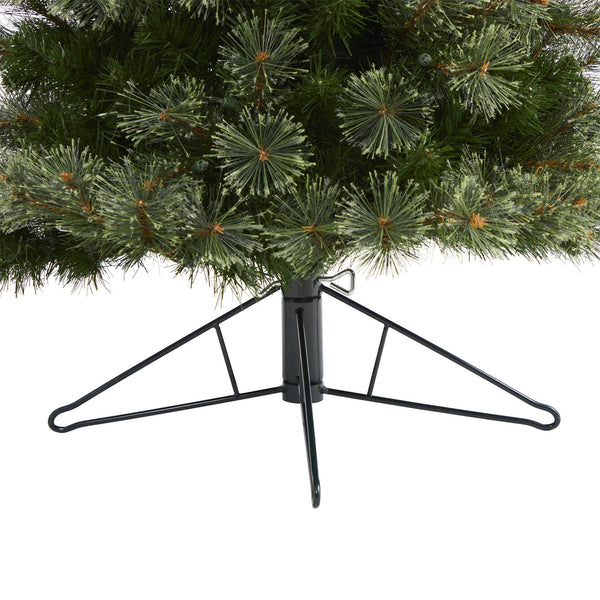 5' Cashmere Slim Artificial Christmas Tree with 250 Warm White Lights and 408 Bendable Branches