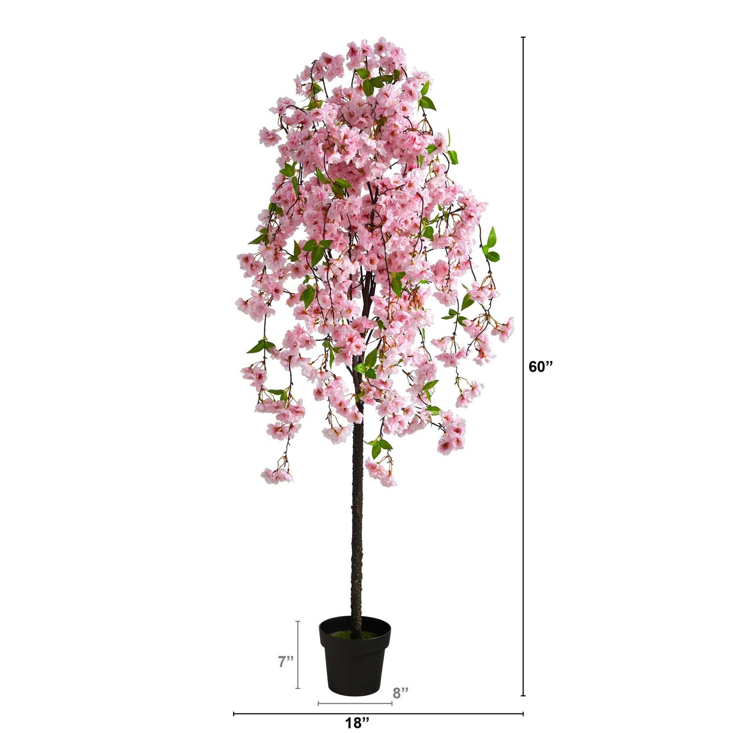 5' Artificial Cherry Blossom Tree