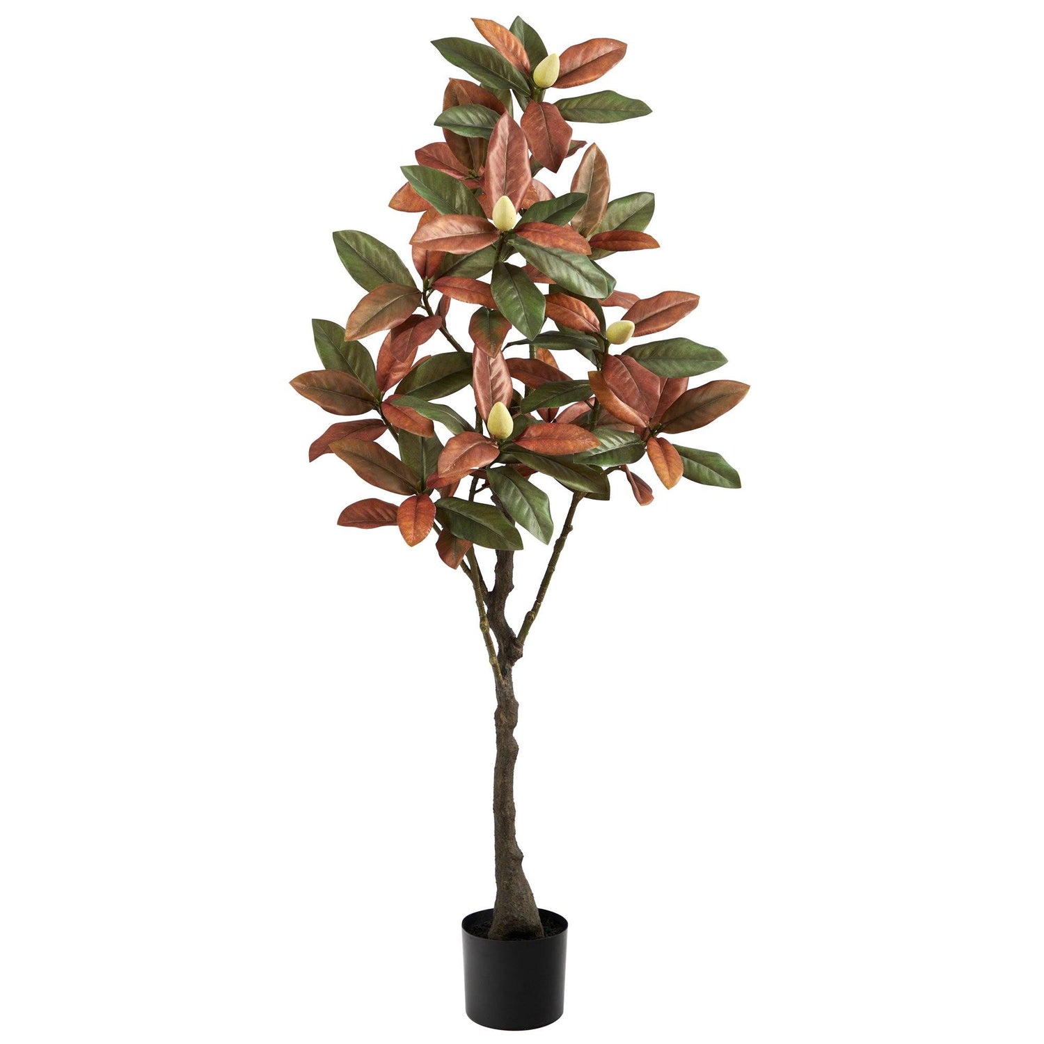 5’ Fall Magnolia Artificial Tree