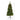 5’ Flat Back Montreal Mountain Artificial Christmas Tree with Pine Cones and Berries