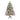 5’ Flocked Oregon Pine Artificial Christmas Tree with 200 Clear Lights and 347 Bendable Branches
