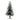 5' Flocked Pre-Lit Fiber Optic Artificial Pinecone & Berries Christmas Tree with 48 White LED Lights
