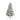 5' Flocked Rock Springs Spruce Artificial Christmas Tree with 150 Clear LED Lights