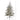 5’ Flocked West Virginia Spruce Artificial Christmas Tree with 200 Clear Lights and 604 Bendable Branches