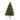 5’ Grand Teton Spruce Flat Back Artificial Christmas Tree with 120 Clear LED Lights and 514 Bendable Branches