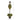 5’ Holiday Pre-lit Decorated Lamp Post with Artificial Greenery, Decorative Container & 50 LED Lights