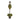 5’ Holiday Pre-lit Decorated Lamp Post with Artificial Greenery, Decorative Container & 50 LED Lights