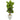 5’ Large Leaf Philodendron Artificial Plant in White Oval Planter (Real Touch)