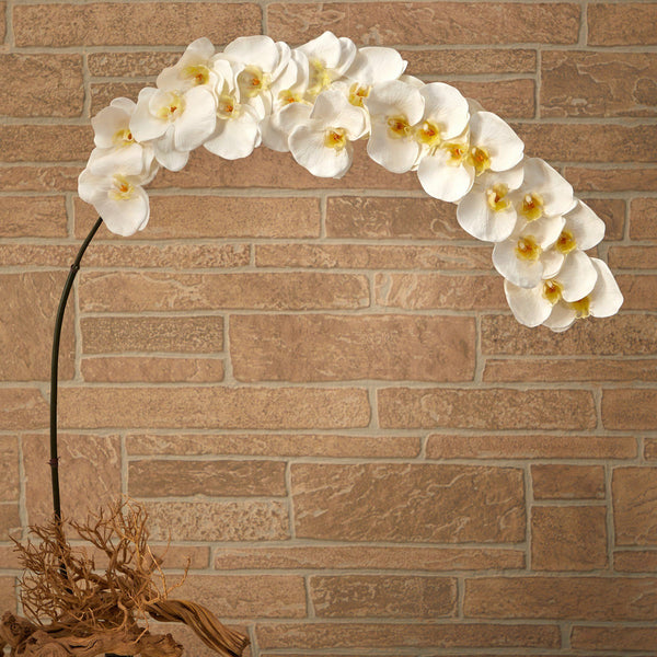 5’ Large Phalaenopsis Orchid Artificial Flower (Set of 2)
