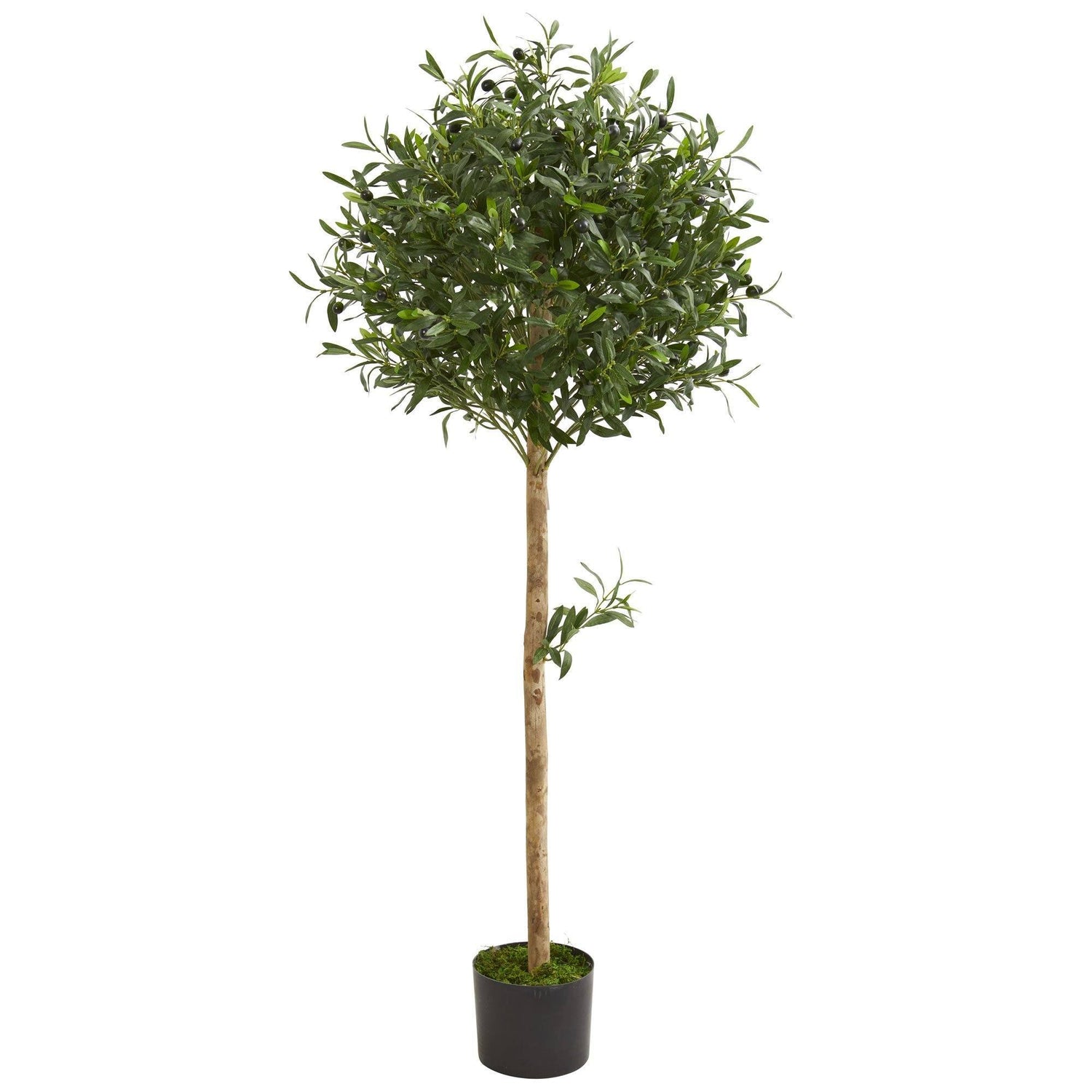 5’ Olive Topiary Artificial Tree