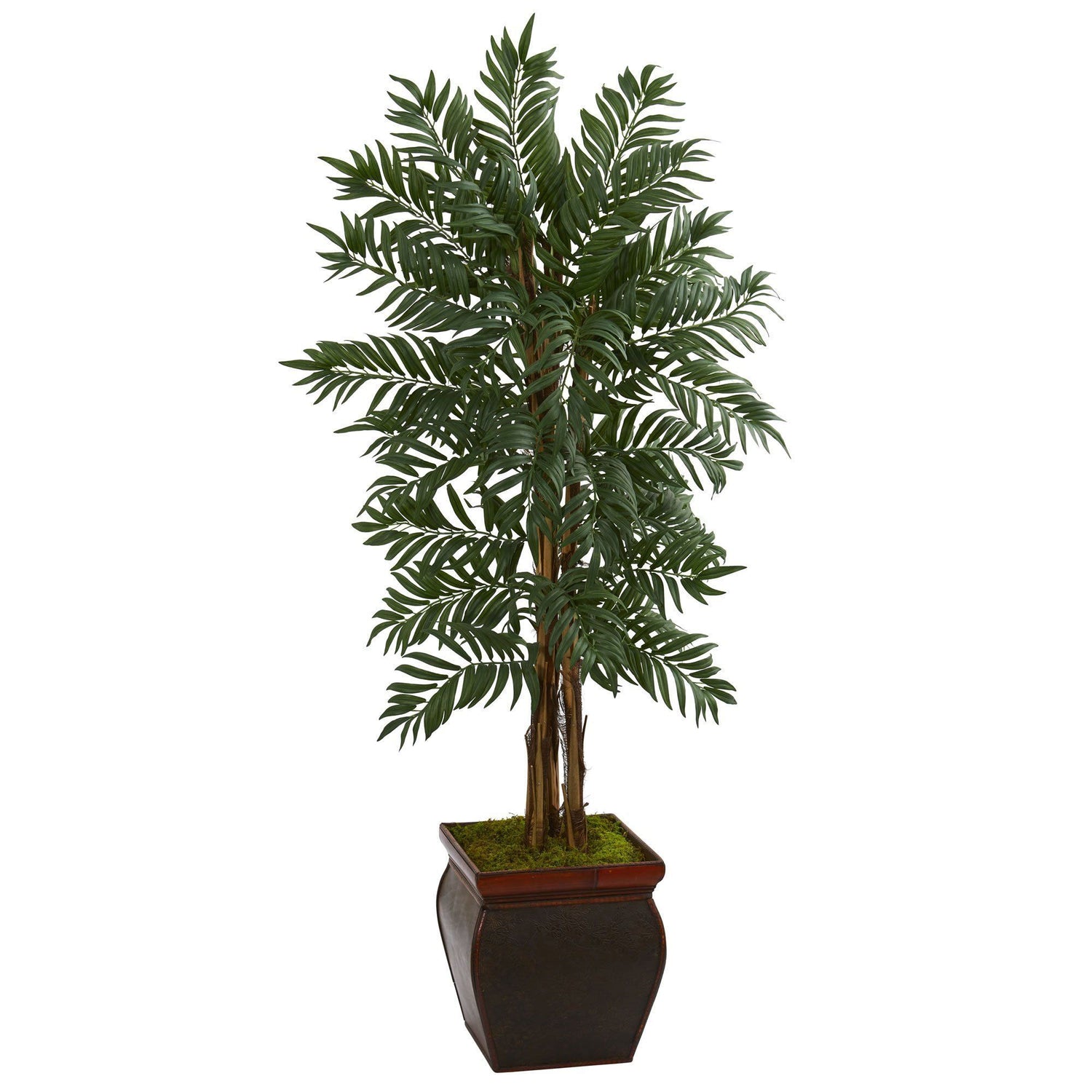 5’ Parlor Palm Artificial Tree in Decorative Planter