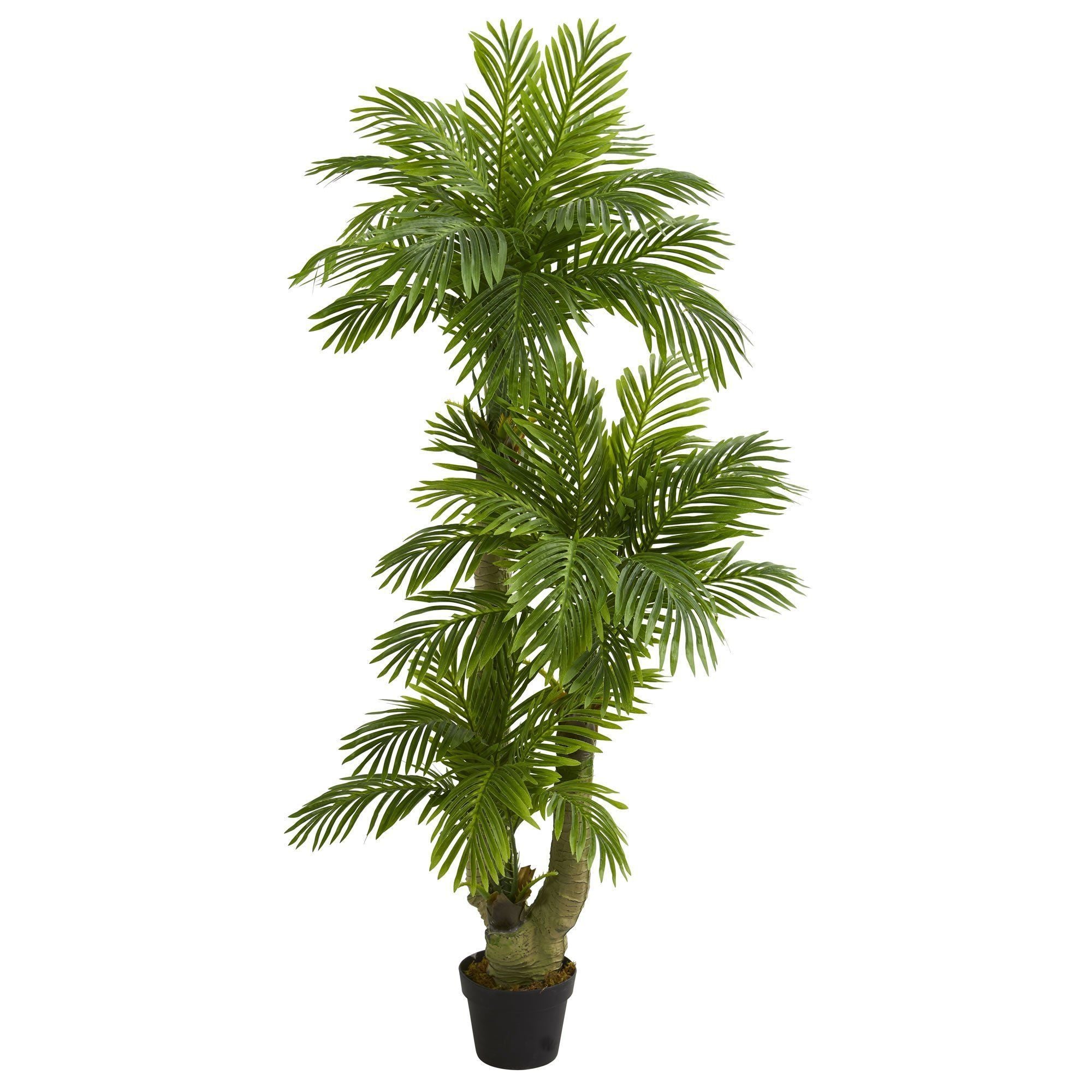 夏の新作Pammie Palm Tree 新品未使用、タグ付きです 5' Triple Phoenix Palm Artificial Tree | Nearly Natural