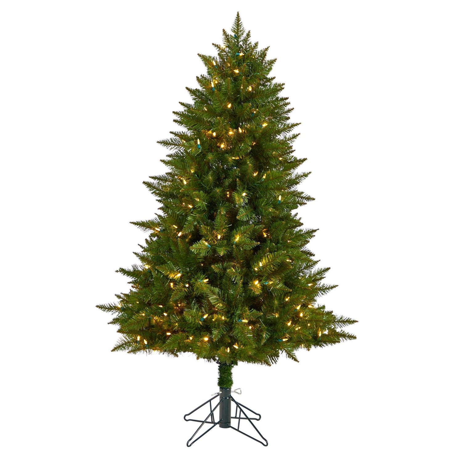 5' Vermont Spruce Tree with 250 Color Changing (Multifunction and Remote  Control) LED Lights