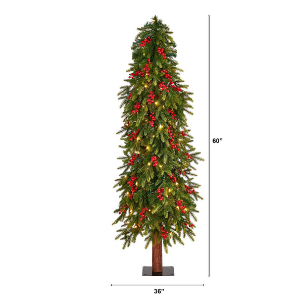 5’ Victoria Fir Artificial Christmas Tree