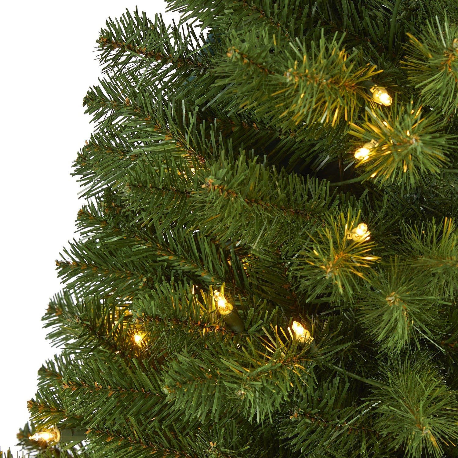 5’ Virginia Fir Artificial Christmas Tree with 200 Clear Lights and 379 Bendable Branches