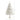 5' White Artificial Christmas Tree with 350 Bendable Branches