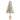 5' Winter Flocked Leaning Christmas Tree Pre-Lit