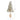 5' Winter Flocked Leaning Christmas Tree Pre-Lit