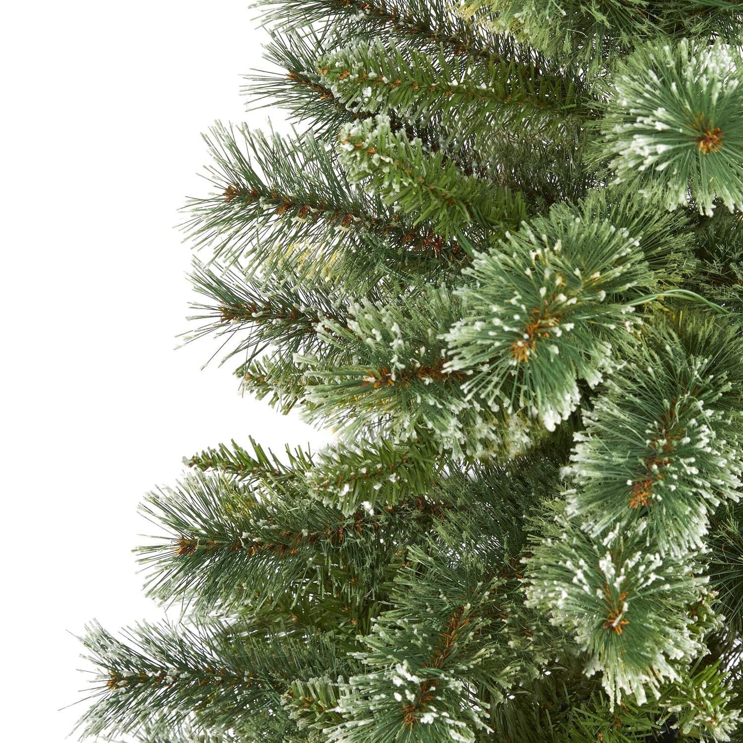 5’ Wisconsin Slim Snow Tip Pine Artificial Christmas Tree with 298 Bendable Branches