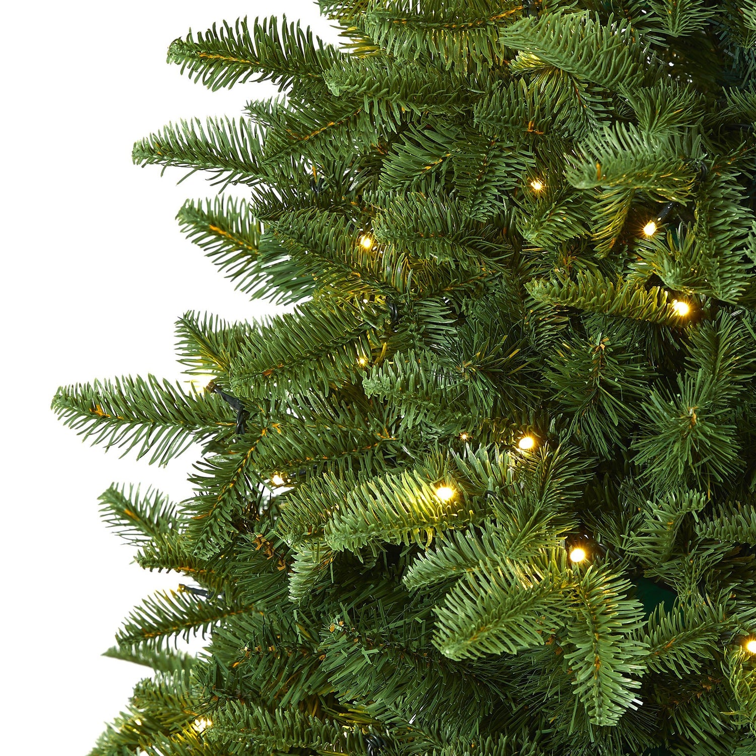 5’ Wyoming Fir Artificial Christmas Tree with 250 Clear LED Lights and 630 Bendable Branches