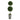 50” Boxwood Double Ball Artificial Topiary Tree in Vintage Metal Planter  (Indoor/Outdoor)