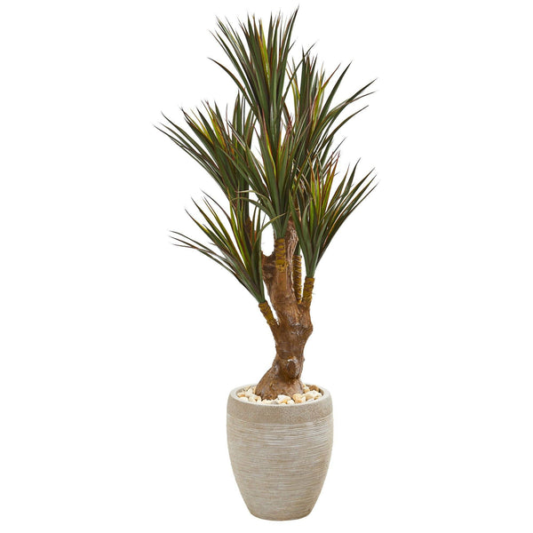 50” Yucca Artificial Tree in Planter (Indoor/Outdoor)