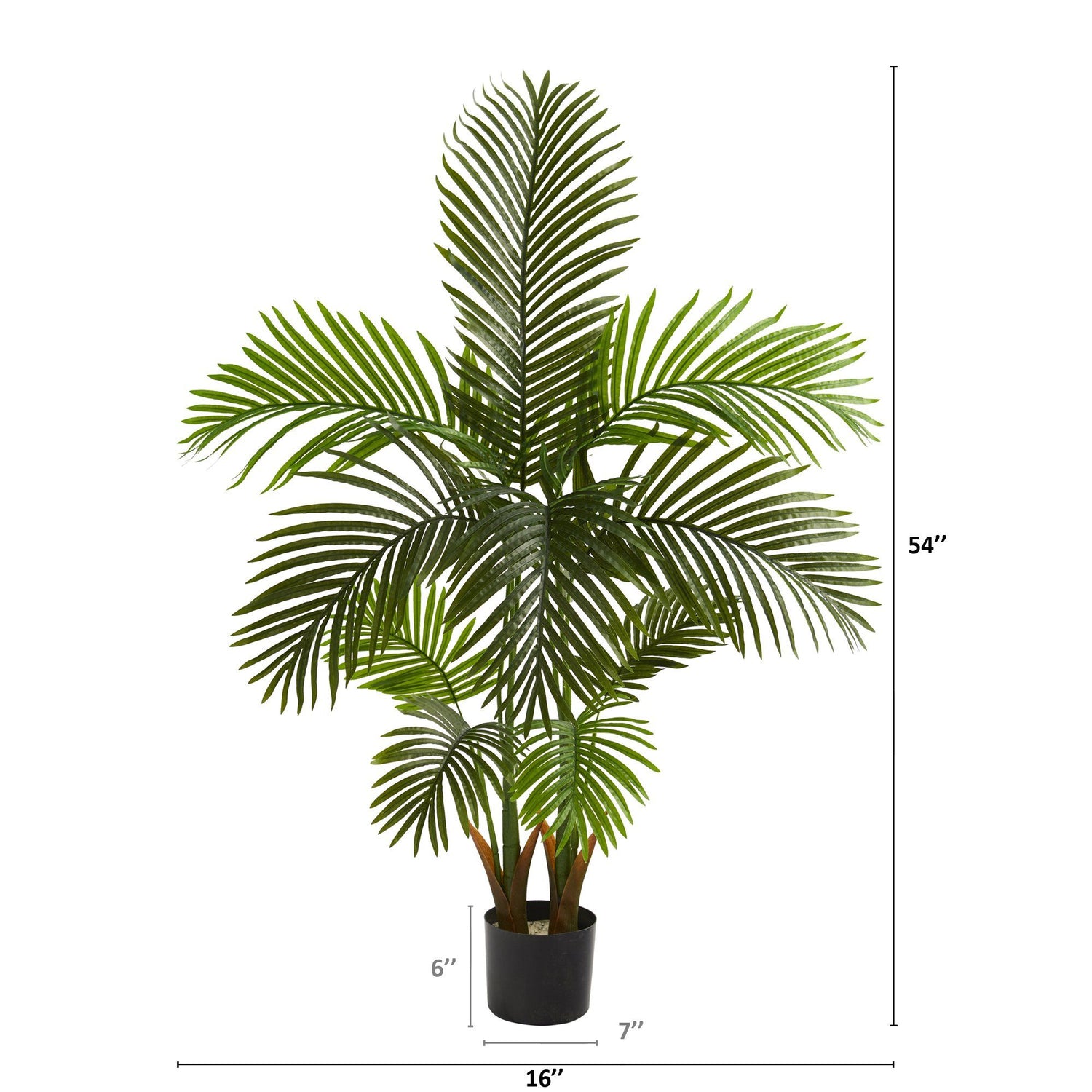 54” Areca Palm Artificial Tree