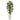 5.5’ Black Bamboo Artificial Tree in White Tower Planter