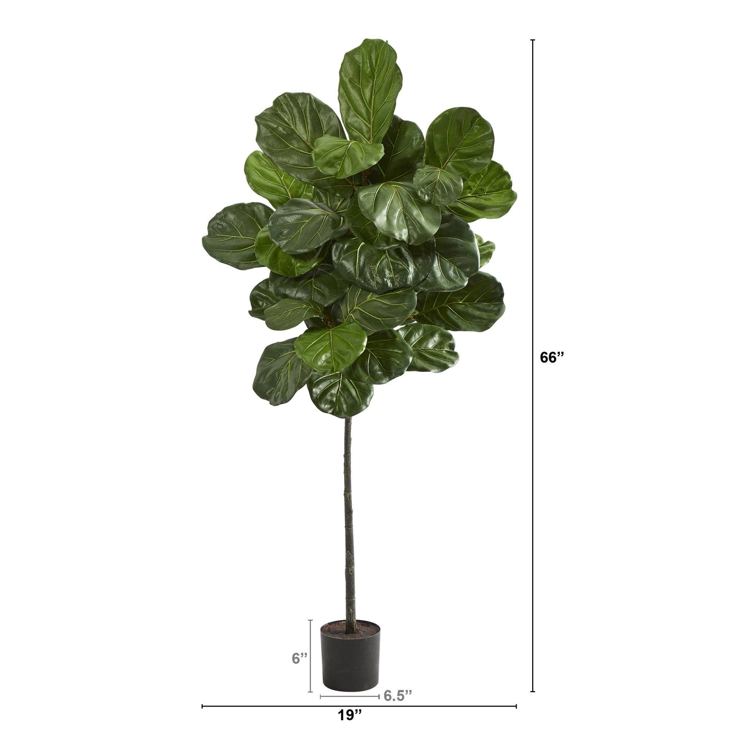5.5’ Fiddle Leaf Artificial Tree