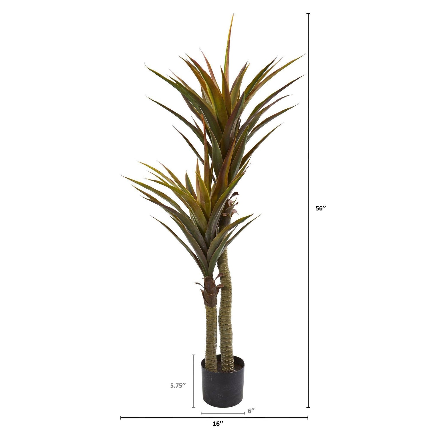 56” Yucca Artificial Tree