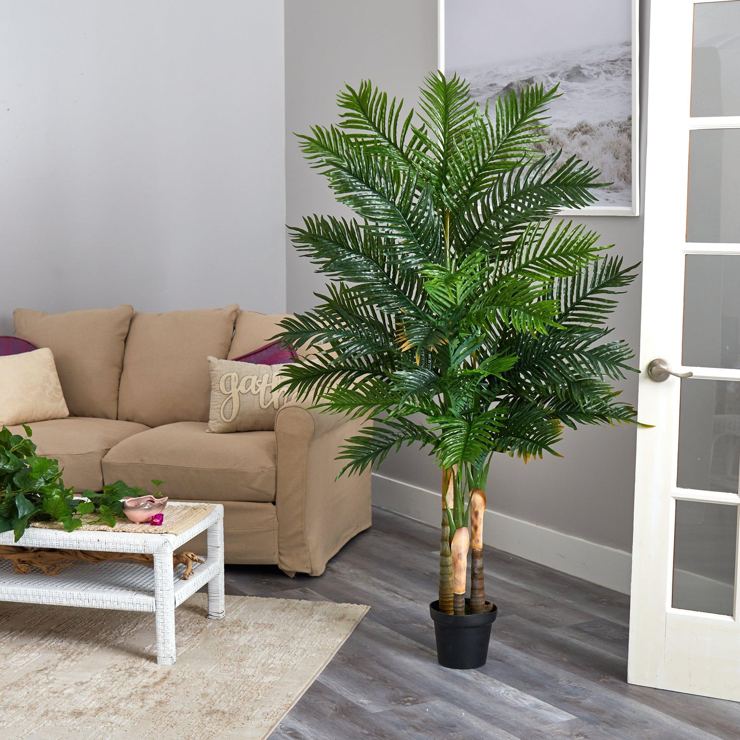 6' Areca Palm Artificial Tree (Real Touch)