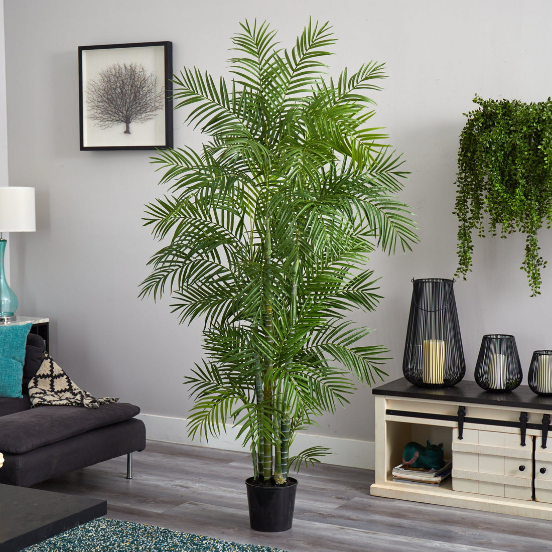 nearly natural silk areca palm tree 6' Areca Silk Palm Tree