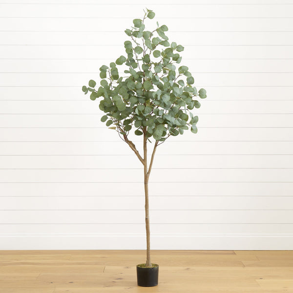 6’ Artificial Eucalyptus Tree