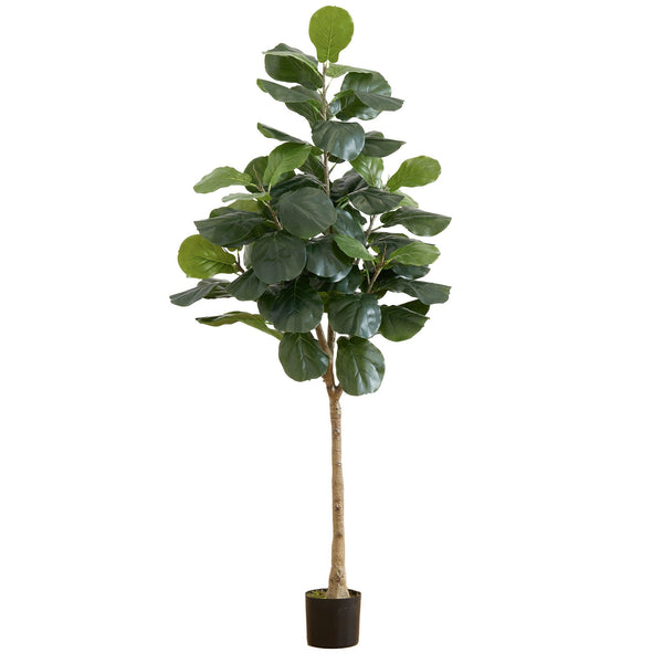 6’ Artificial Fiddle Leaf Tree