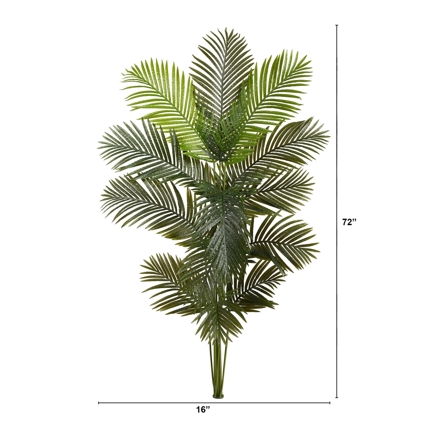 6’ Artificial Paradise Palm Tree (No Pot)