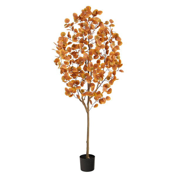 6’ Autumn Eucalyptus Artificial Tree