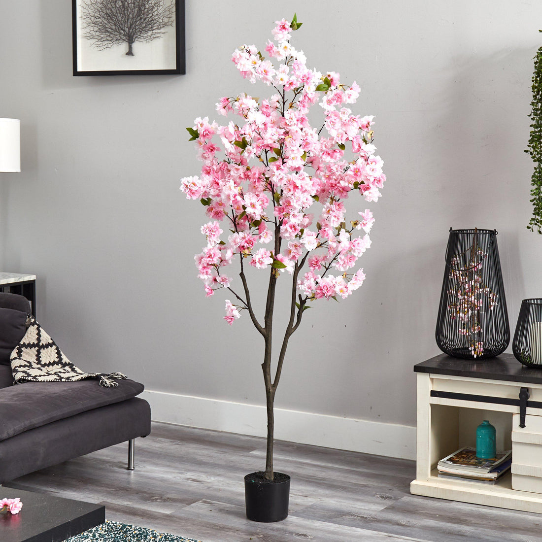 cherry blossom house plant 6' Cherry Blossom Artificial Tree